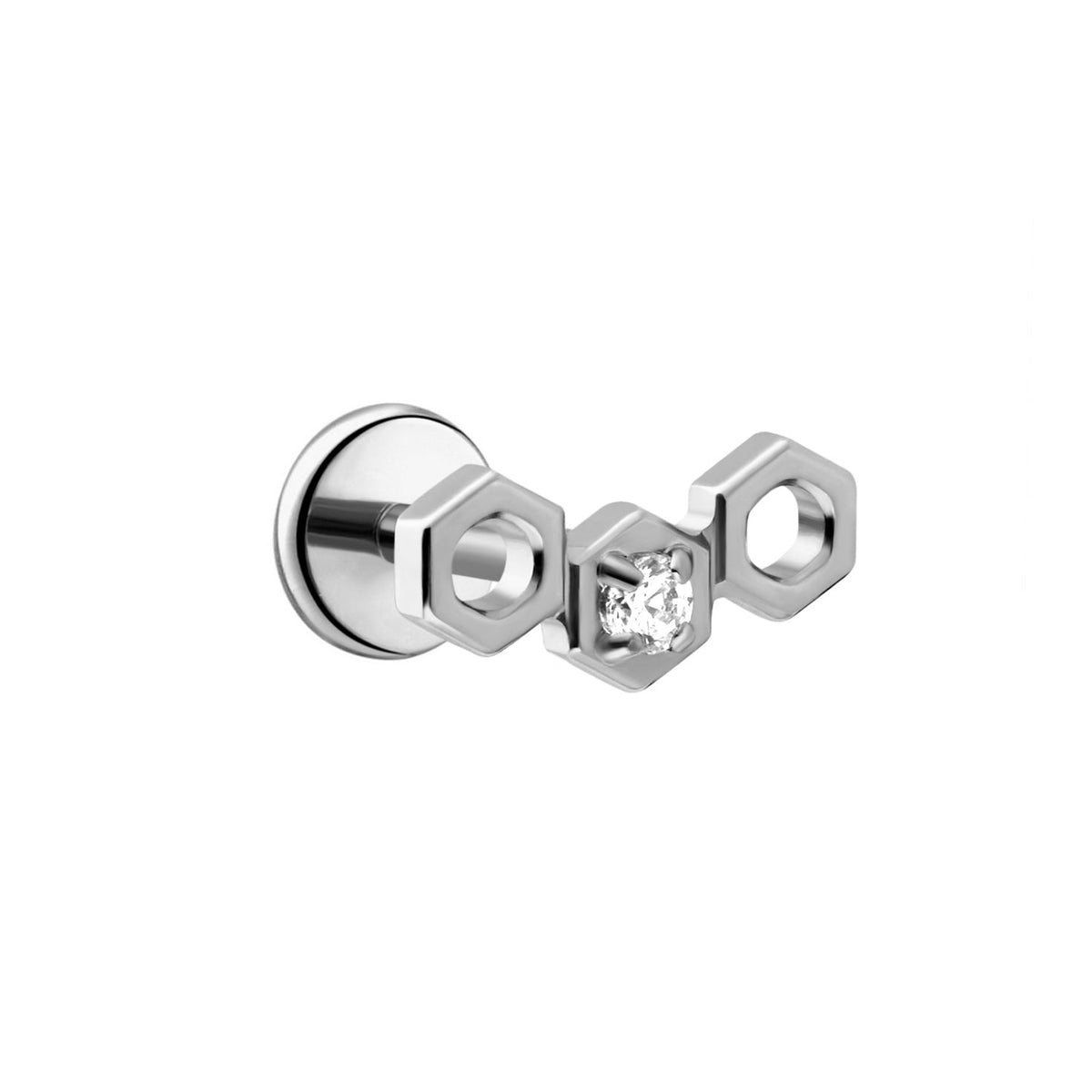 Honeycomb Flat Back Stud