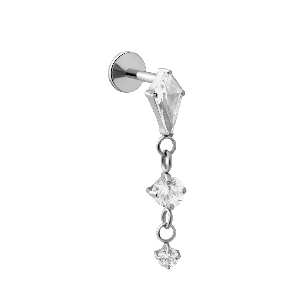 Selara Flat Back Stud