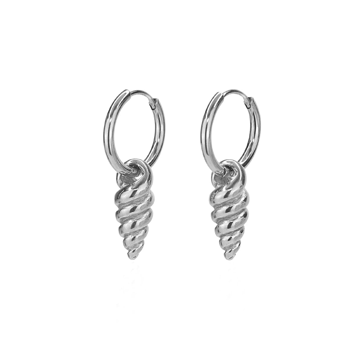 Spiral Shell Hoops