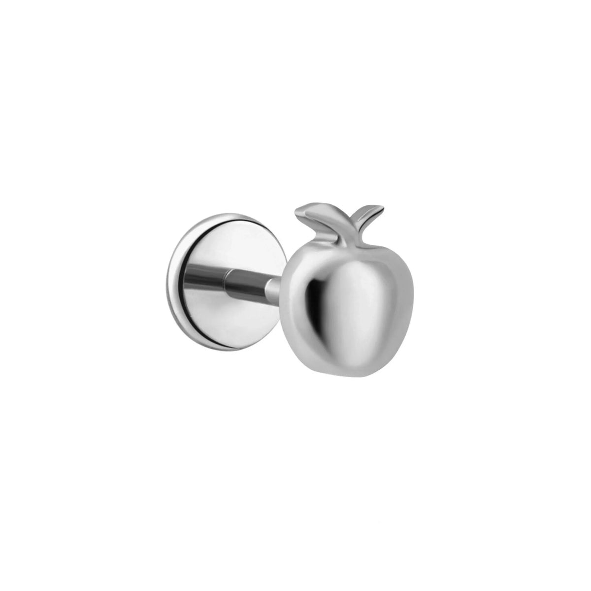 Polished Apple Flat Back Stud