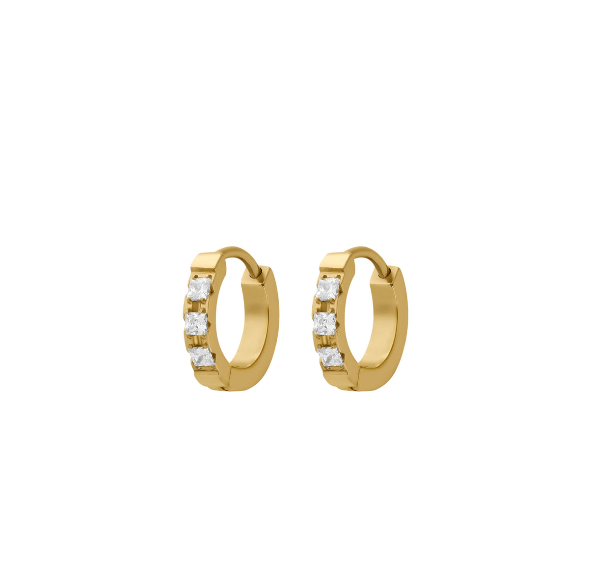 Apricity Titanium Hoops