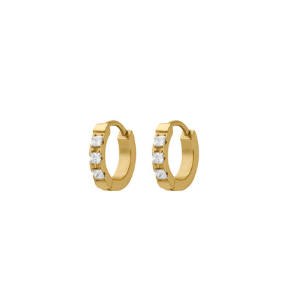 Apricity Titanium Hoops