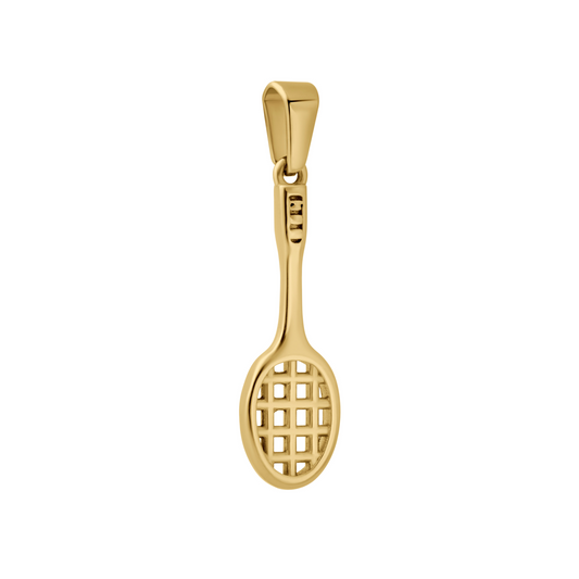 Badminton Racket Necklace Charm
