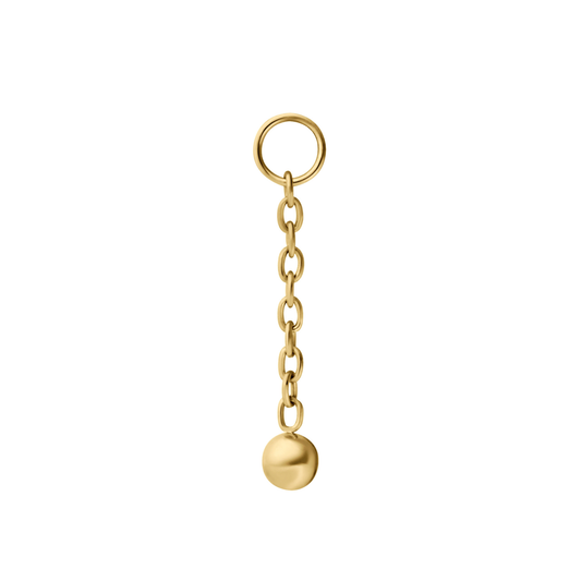 Bauble Titanium Hoop Charm