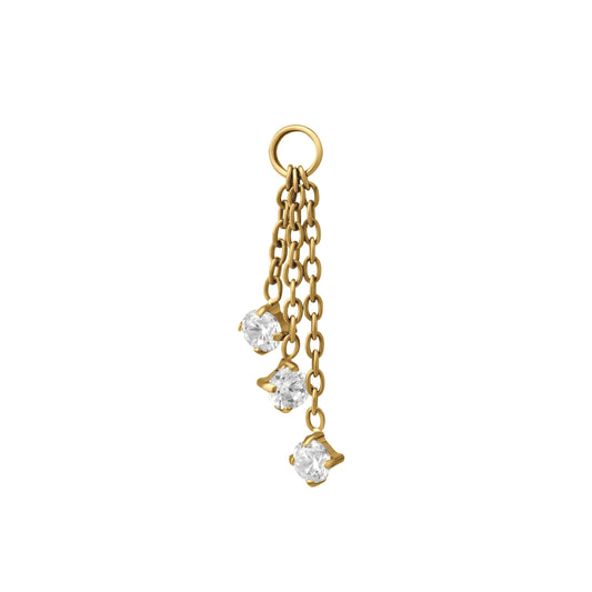 Cascade Hoop Charm