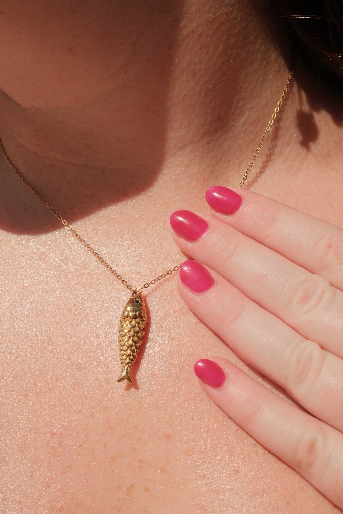 Catch of the Day Pendant Necklace