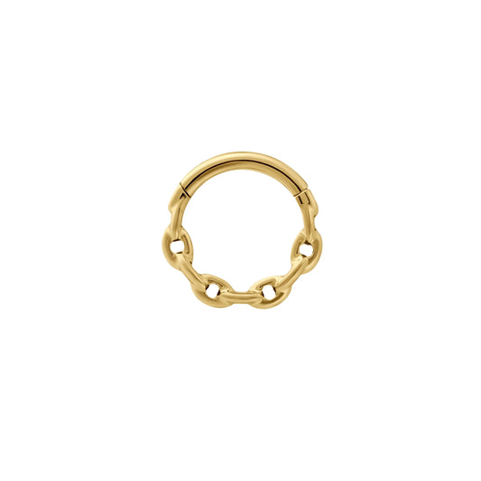 Chain-Link Daith Hoop