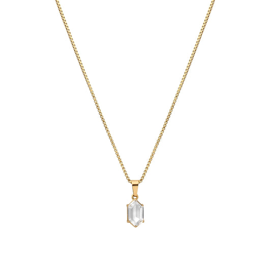 Clear Terrarium Necklace