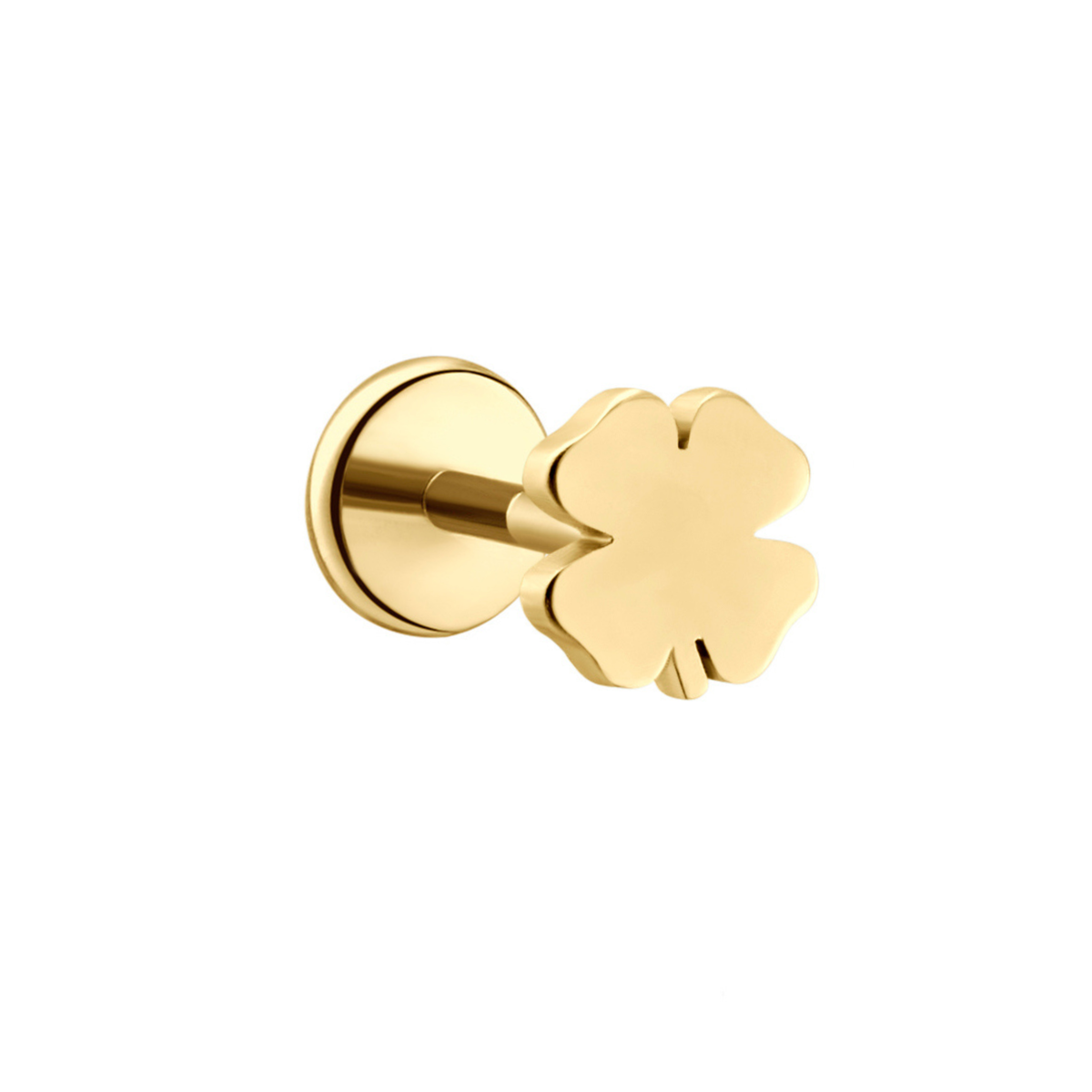 Clover Flat Back Stud