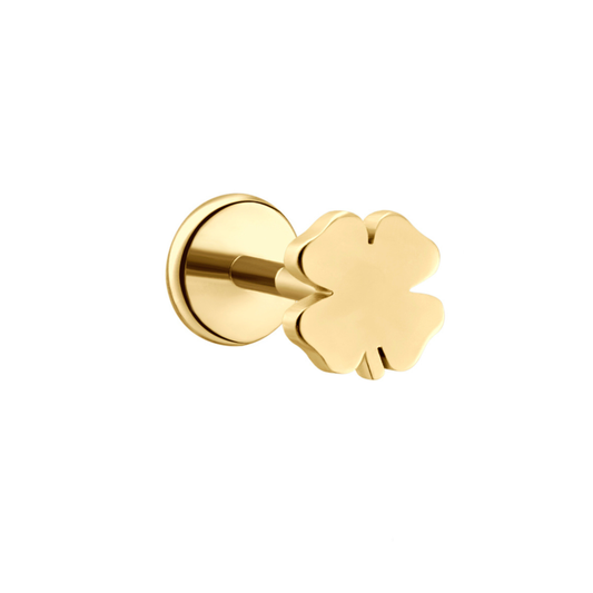 Clover Flat Back Stud