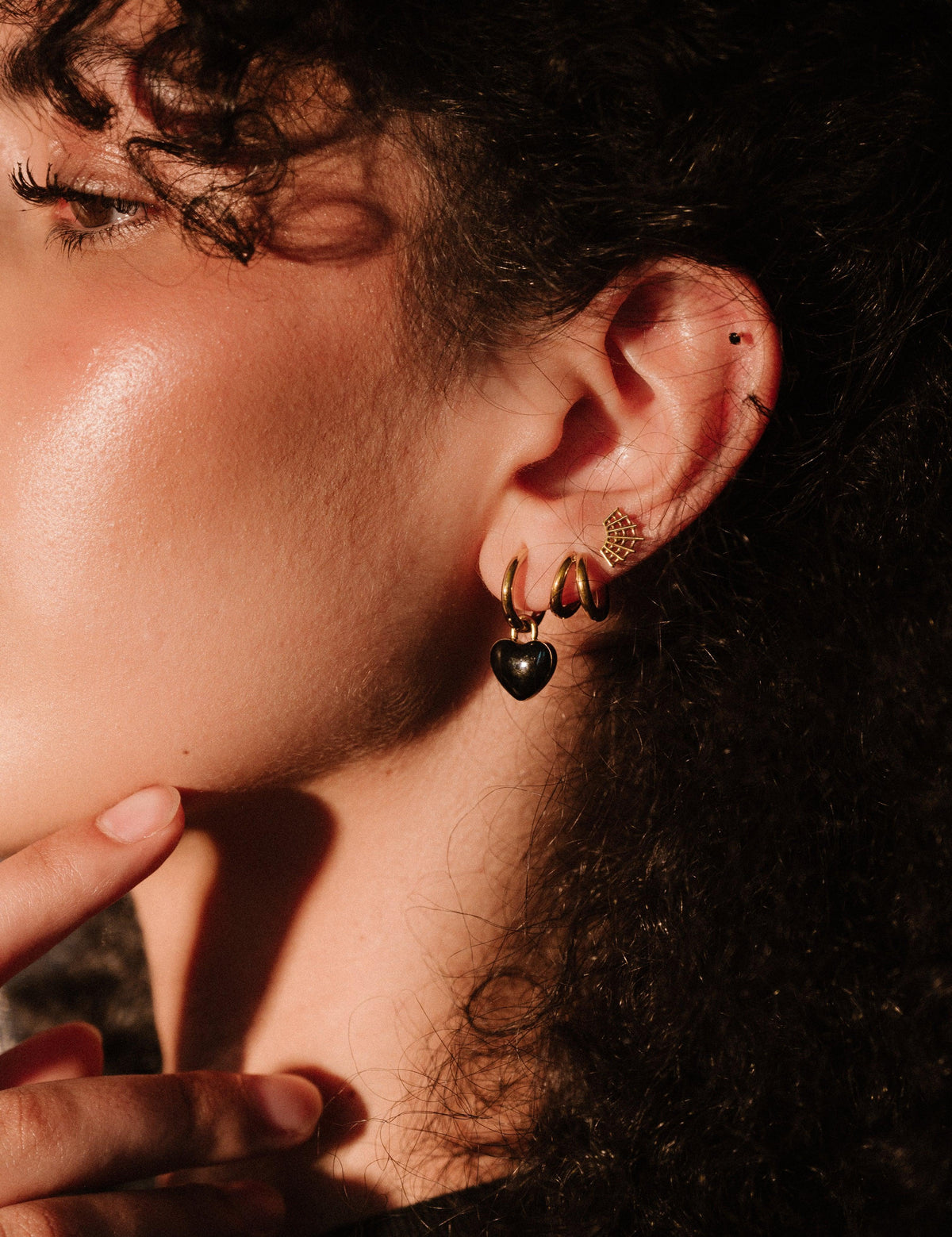 Spiderweb Flat Back Stud