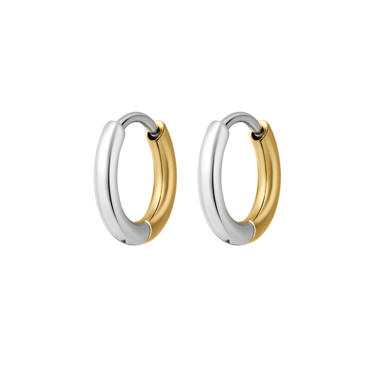 Mixed Metal Essential Hoops