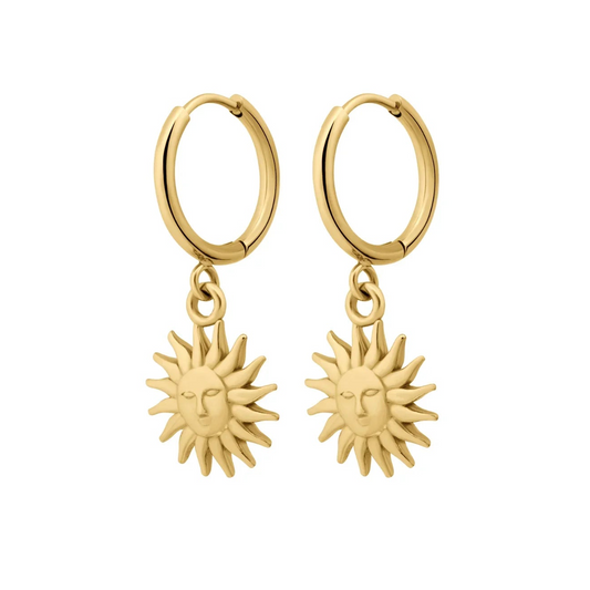 You Shine With the Light From the Sun Hoops