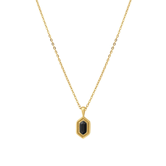 Hexed Necklace - Onyx