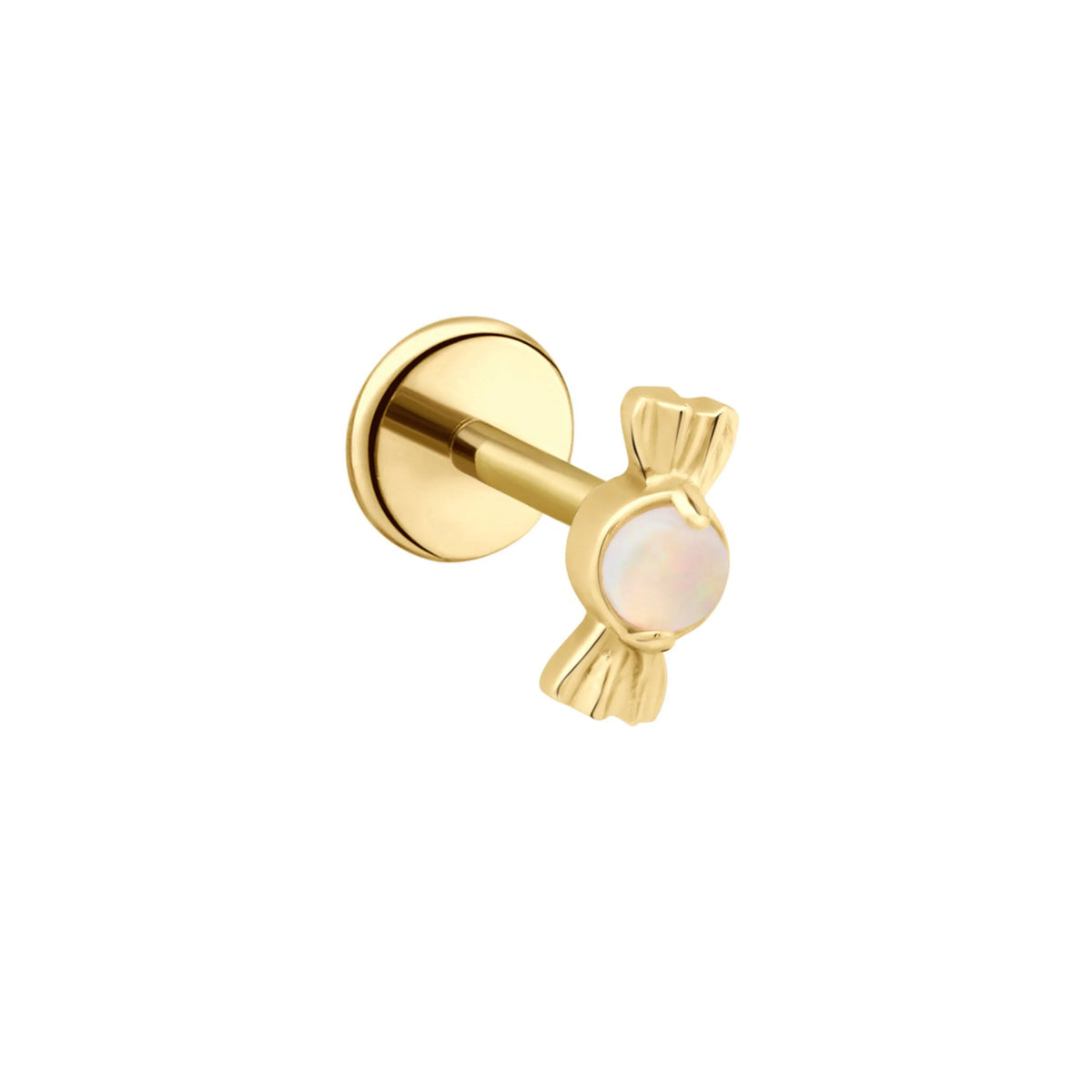 Opal Candy Flat Back Stud