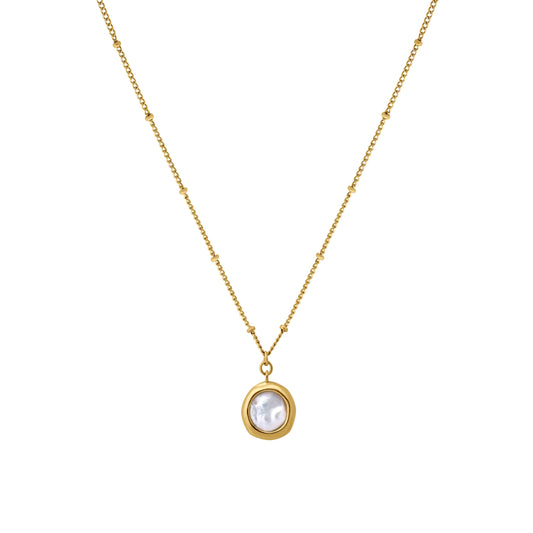 Siren Pearl Pendant Necklace