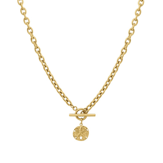 Sand Dollar Pendant Necklace