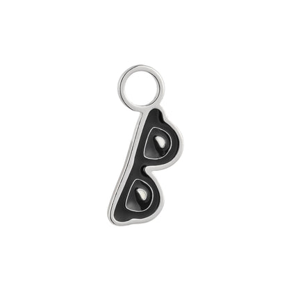 Sunglasses Enamel Hoop Charm