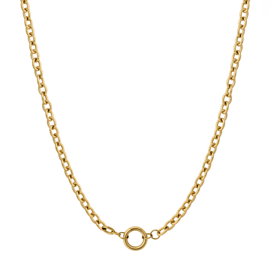 Textured Essential Charm Necklace