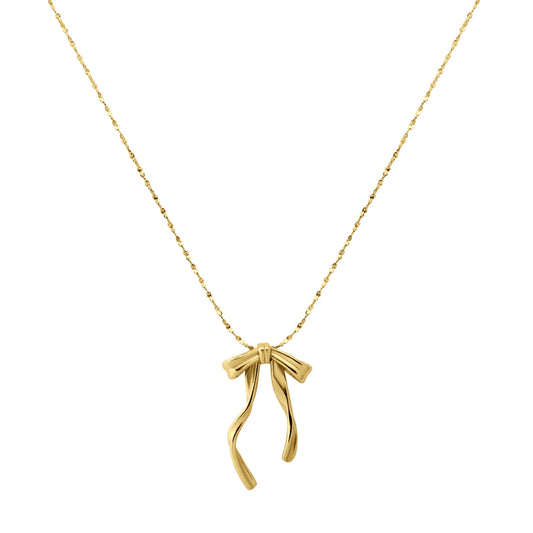 Jolie Ribbon Necklace